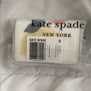 Kate Spade lemon zest micro tri fold wallet